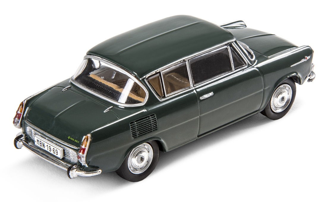 Škoda 1100MBX (1969) 1:43 zelená tmavá